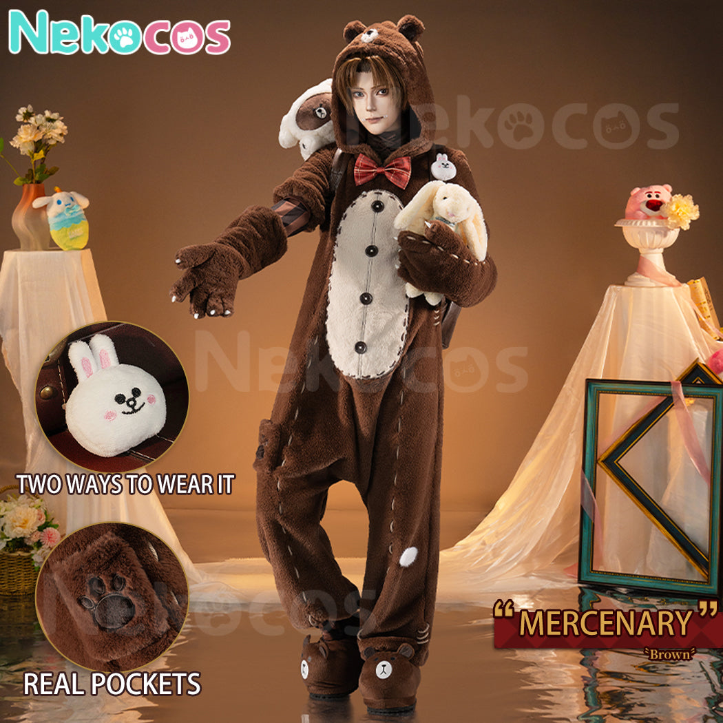 【Nekocos】Game Identity V Cosplay Mercenary Brown Cosplay Costume Premium Edition | In Stock