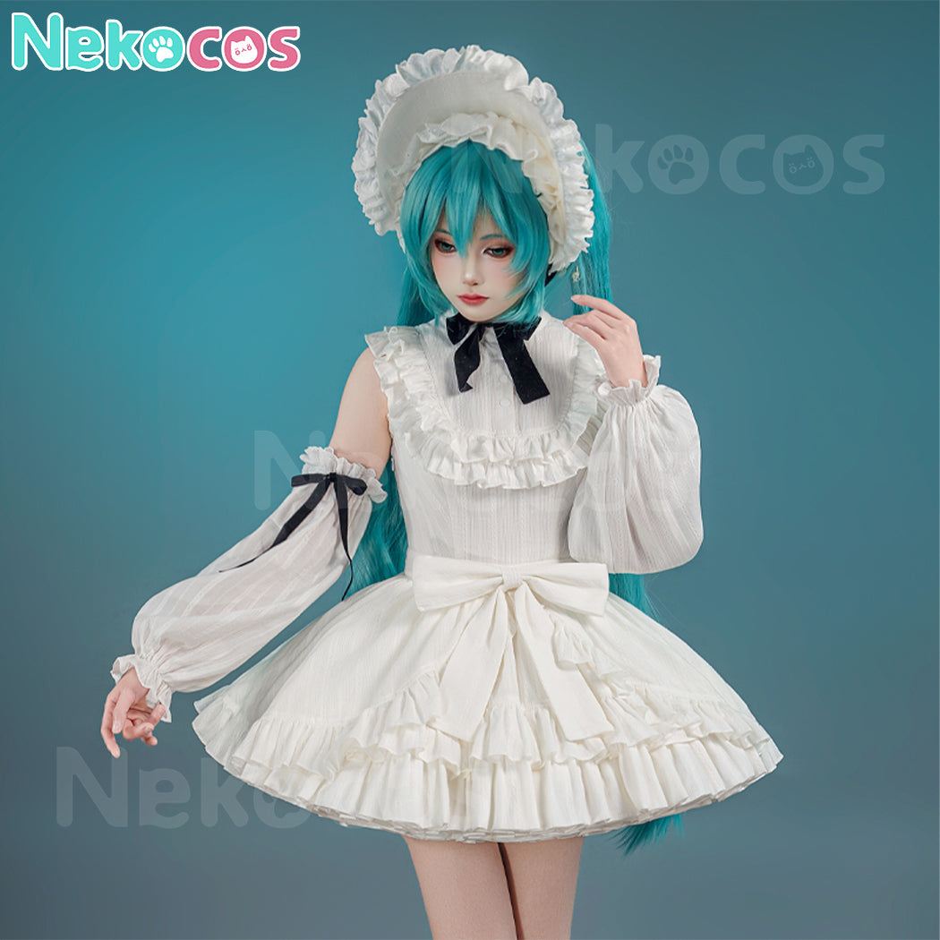 【Nekocos】Vocaloid Cosplay Hatsune Vintage Doll Cosplay Costume | In Stock