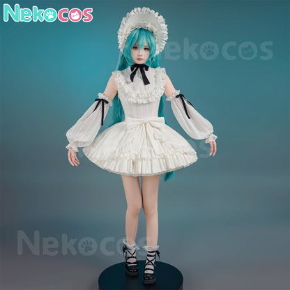 【Nekocos】Vocaloid Cosplay Hatsune Vintage Doll Cosplay Costume | In Stock