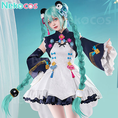 【Nekocos】Vocaloid Cosplay Hatsune Red Panda Cosplay Costume | In Stock
