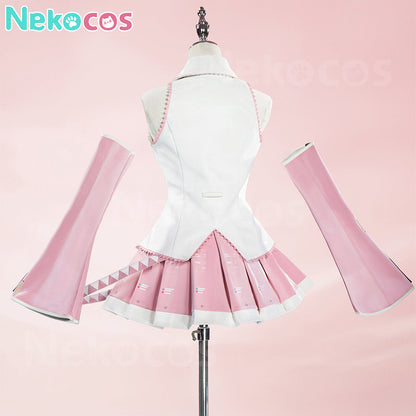 【Nekocos】Vocaloid Hatsune Miku Cosplay Hatsune Cherry Blossoms Cosplay Costume Premium Edition | In Stock