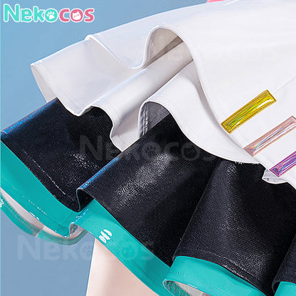 【Nekocos】Vocaloid Hatsune Miku Cosplay 10th Anniversary New Sound Miku Cosplay Costume | In Stock