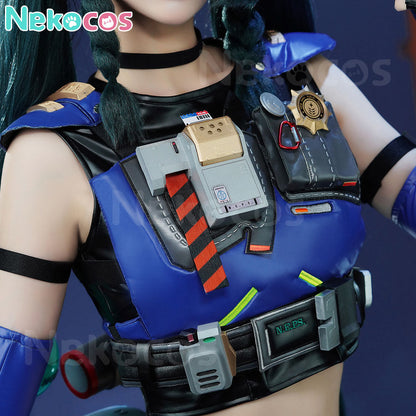 【Nekocos】Game Zenless Zone Zero Cosplay Qingyi Cosplay Costume Premium Edition | Custom-Tailor
