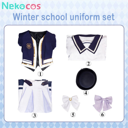 【Nekocos】Game Uma Musume Pretty Derby Cosplay School Uniform Cosplay Costume | Custom-Tailor