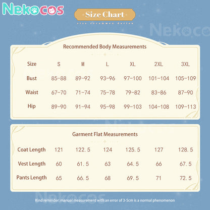 【Nekocos】Game Genshin Impact Cosplay Aether As Heaven and Earth Are Made Anew Cosplay Costume | In Stock