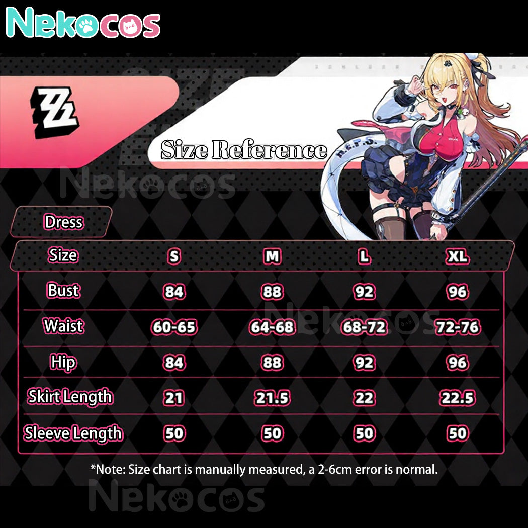 【Nekocos】Game Zenless Zone Zero Cissia Cosplay Costume Premium Edition | Custom-Tailor