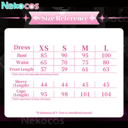 【Nekocos】Game Wuthering Waves Cosplay Denia Cosplay Costume Premium Edition | Custom-Tailor