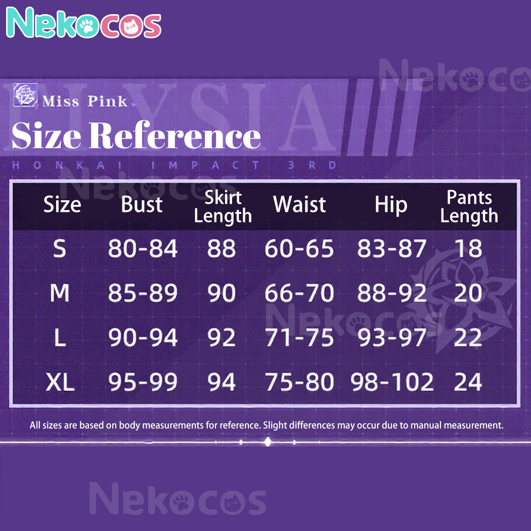 【Nekocos】Game Honkai Impact 3rd Cosplay Elysia Cosplay Costume Premium Edition | In Stock