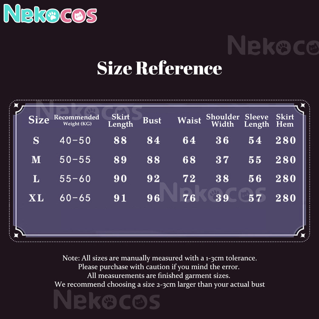 【Nekocos】Game Arknights Cosplay Eyjafjalla the Hvít Aska Cosplay Costume | Custom-Tailor