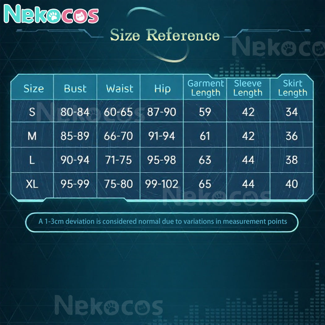 【Nekocos】Vocaloid Hatsune Miku Cosplay Snow Hatsune Cosplay Costume Premium Edition | In Stock