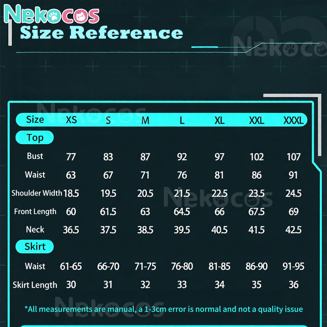 【Nekocos】Vocaloid Hatsune Miku Cosplay Snow Hatsune Cosplay Costume | In Stock