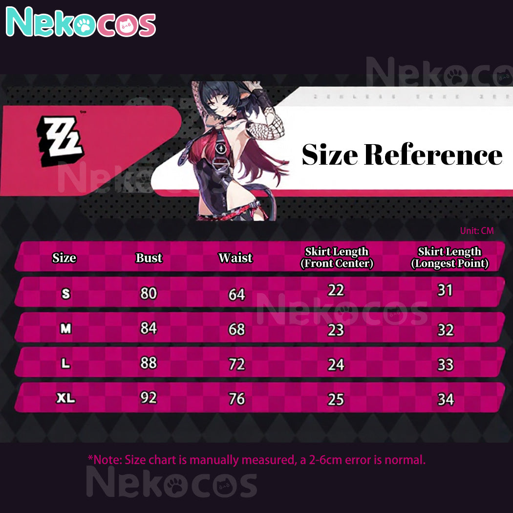 【Nekocos】Game Zenless Zone Zero Cosplay Jane Doe Nocturne of Light Cosplay Costume Premium Edition | In Stock