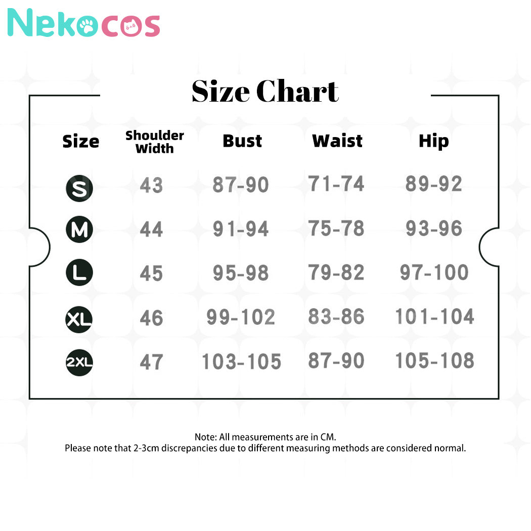 【Nekocos】Game Cosplay Nagito Komaeda Cosplay Costume | In Stock