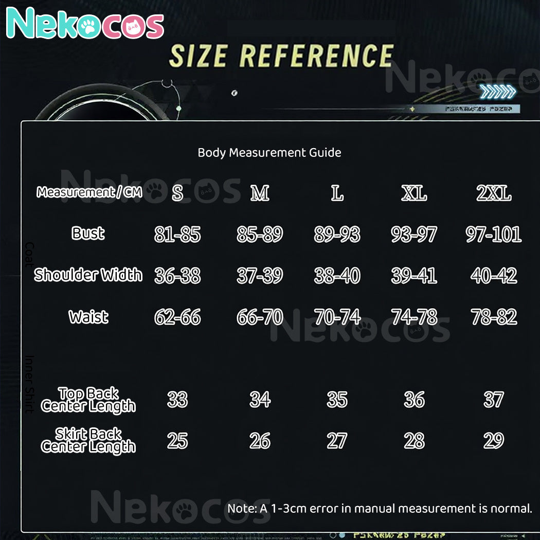 【Nekocos】Game Wuthering Waves Cosplay Female Rover New School Uniform Cosplay Costume | Custom-Tailor