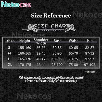 【Nekocos】Game Identity V Cosplay Night Watch SIBUXIANG Cosplay Costume Premium Edition | Custom-Tailor