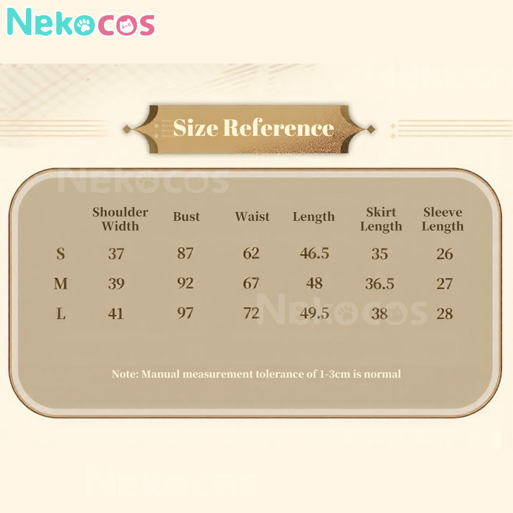 【Nekocos】Game Arknights Cosplay Virtuosa Cosplay Costume Premium Edition | In Stock