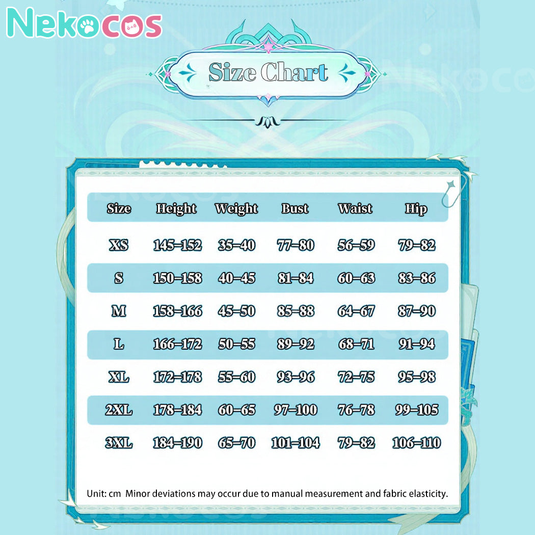 【Nekocos】Game Genshin Impact Cosplay Yaoyao Rainlit Bamboo Reverie Cosplay Costume | In Stock