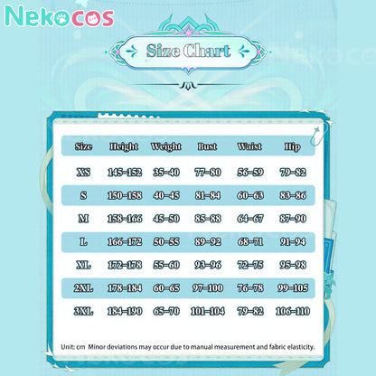 【Nekocos】Game Genshin Impact Cosplay Yaoyao Rainlit Bamboo Reverie Cosplay Costume | In Stock