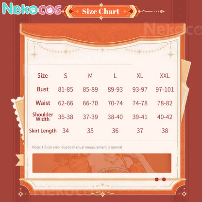 【Nekocos】Game Genshin Impact Cosplay Yoimiya Splendid Festivity Cosplay Costume | Custom-Tailor