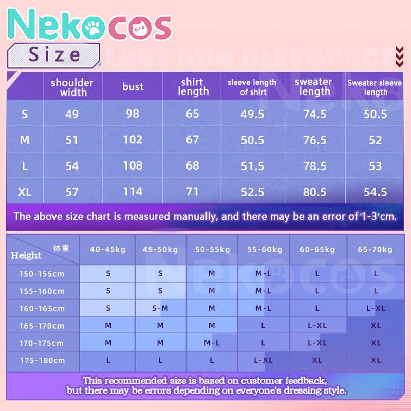 【Nekocos】Game Love and Deepspace Cosplay QiYu Cosplay Costume | Custom-TailorCostume,Game,Love and Deepspace