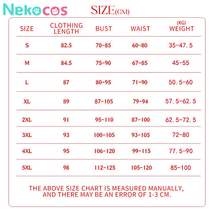 【Nekocos】Christmas Costume Women'S Cosplay  Maid Outfit Suspender Dress | In Stock