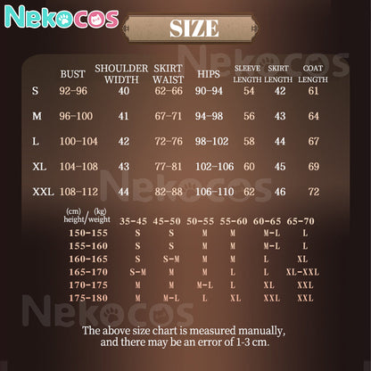 【Nekocos】Game Love and Deepspace Cosplay Evol Cosplay Costume | In Stock