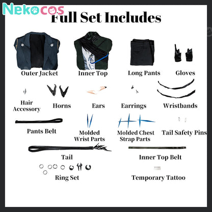 【Nekocos】Game Arknights: Endfield Cosplay Ardashir Cosplay Costume Premium Edition | Custom-Tailor
