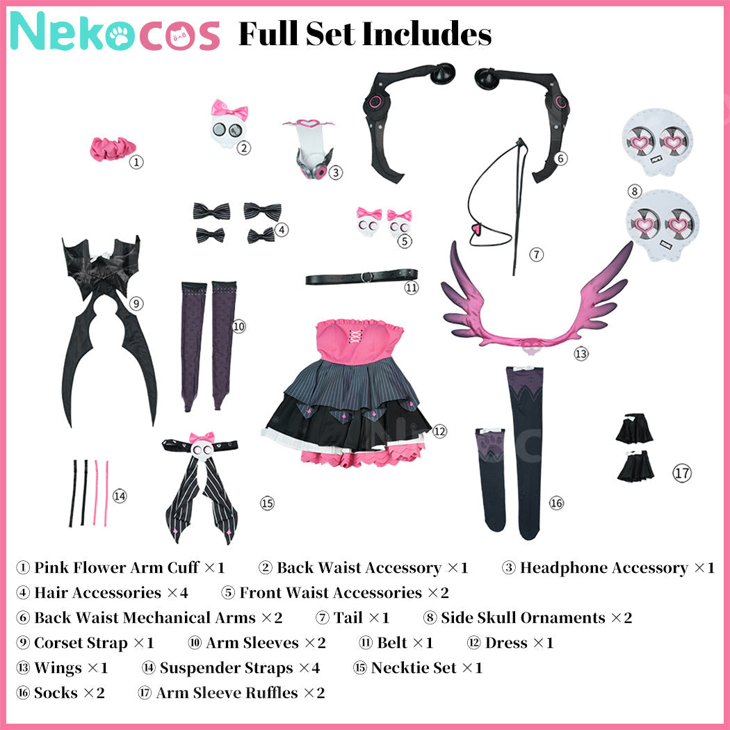 【Nekocos】Game Zenless Zone Zero Cosplay Aria Discordant Note Cosplay Costume Premium Edition | Custom-Tailor