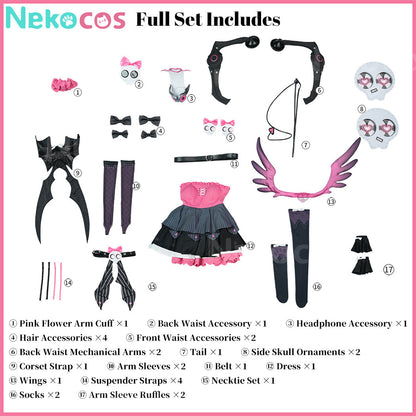 【Nekocos】Game Zenless Zone Zero Cosplay Aria Discordant Note Cosplay Costume Premium Edition | Custom-Tailor