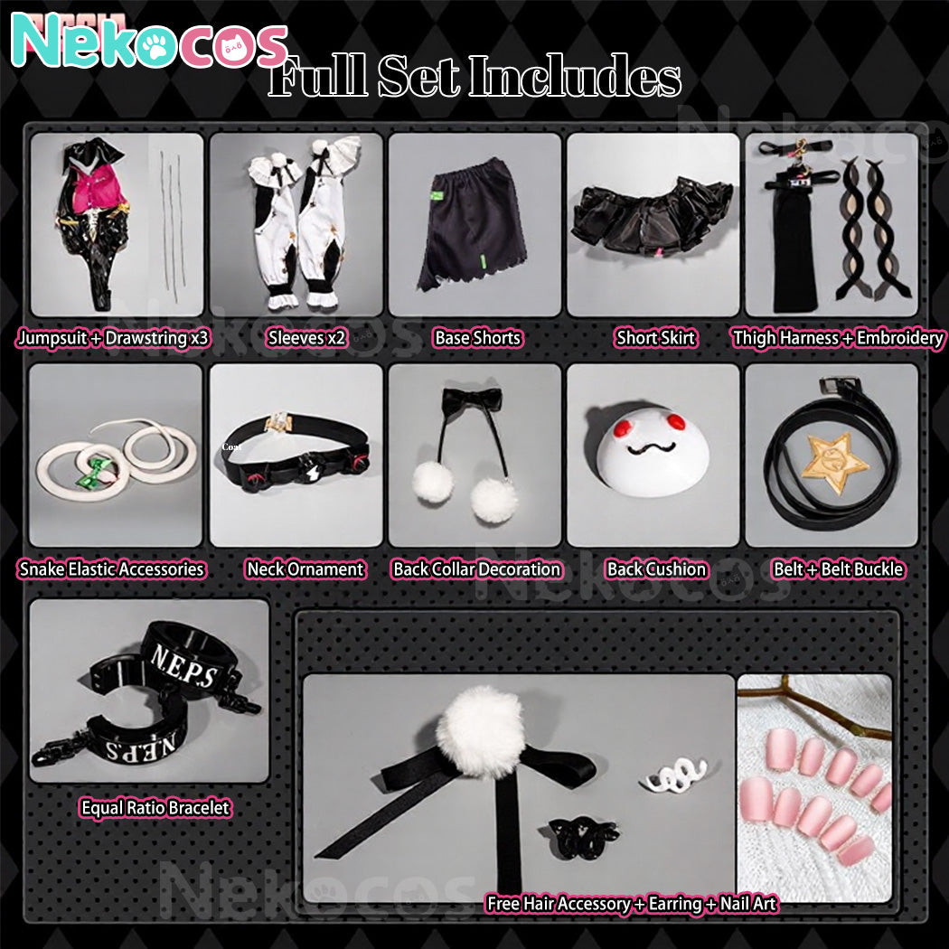 【Nekocos】Game Zenless Zone Zero Cissia Cosplay Costume Premium Edition | Custom-Tailor