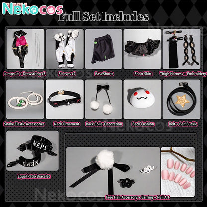 【Nekocos】Game Zenless Zone Zero Cissia Cosplay Costume Premium Edition | Custom-Tailor