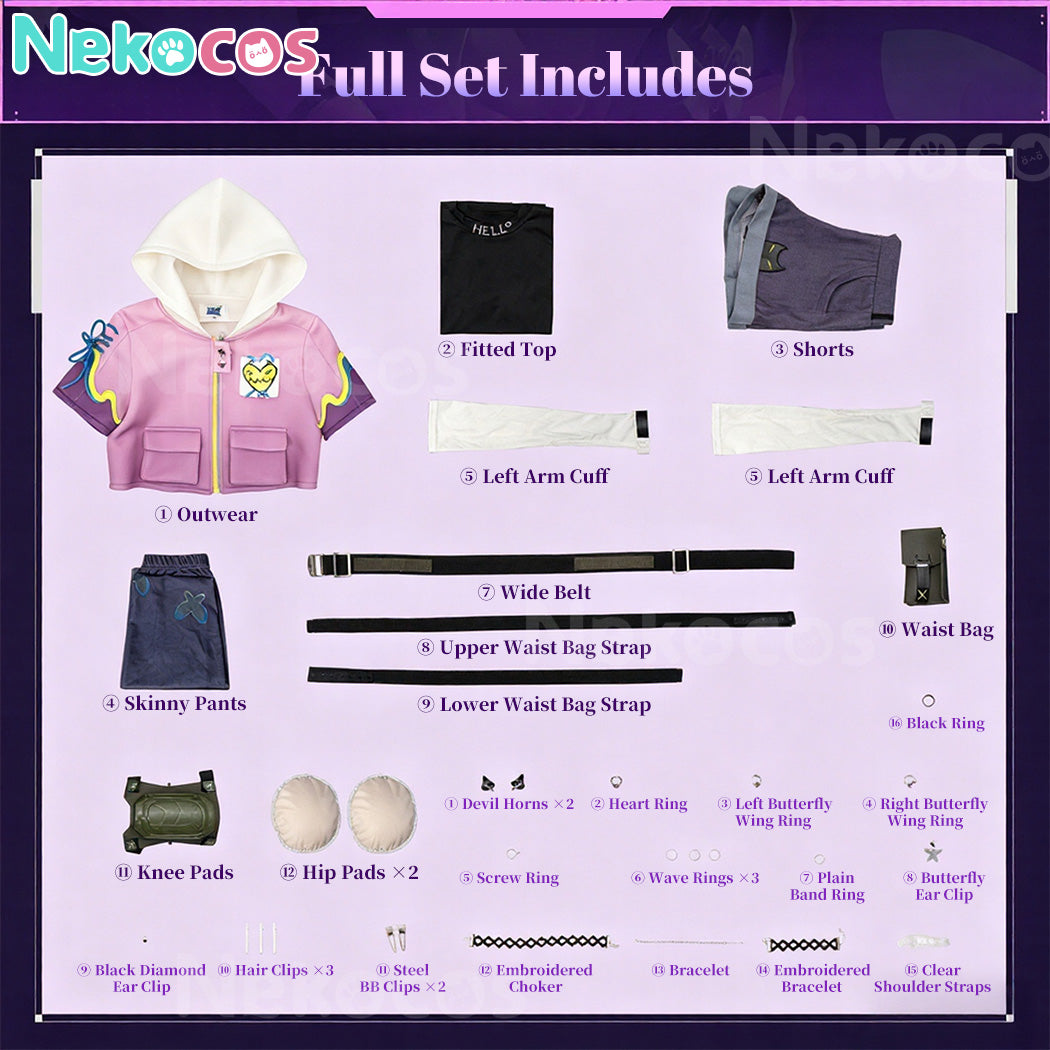 【Nekocos】Game Valorant Cosplay Clove Cosplay Costume | Custom-Tailor