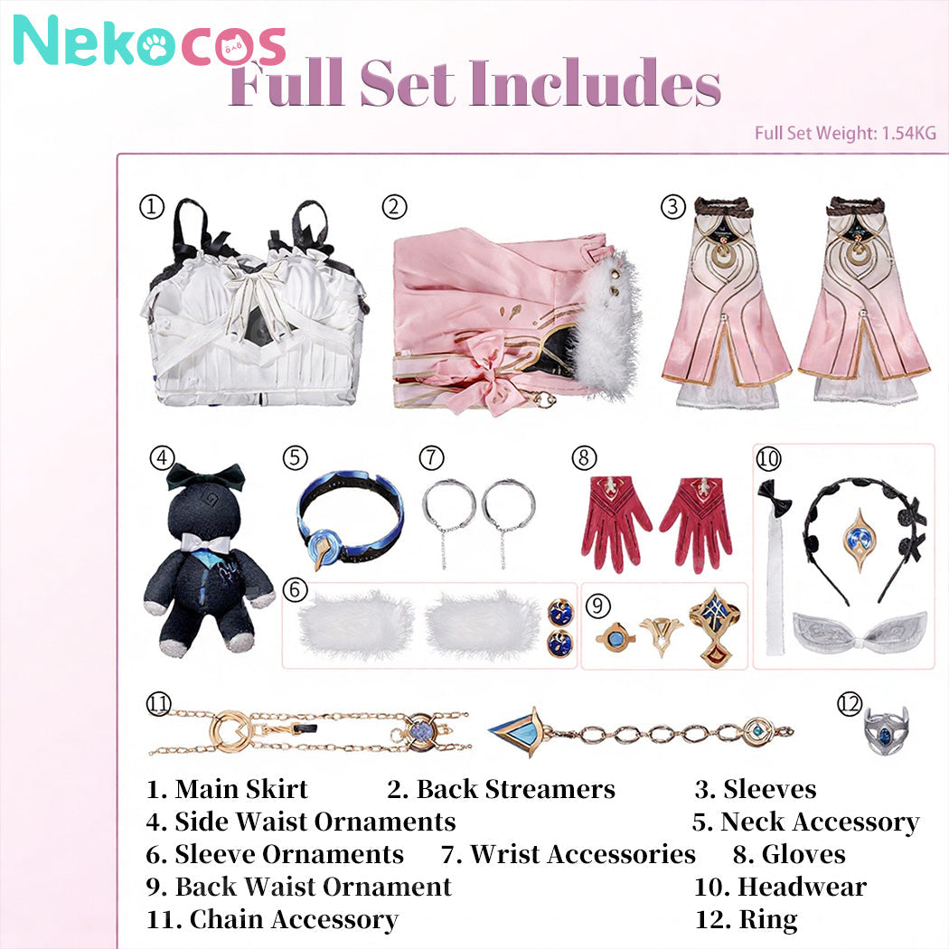 【Nekocos】Game Wuthering Waves Cosplay Denia Cosplay Costume | Custom-Tailor