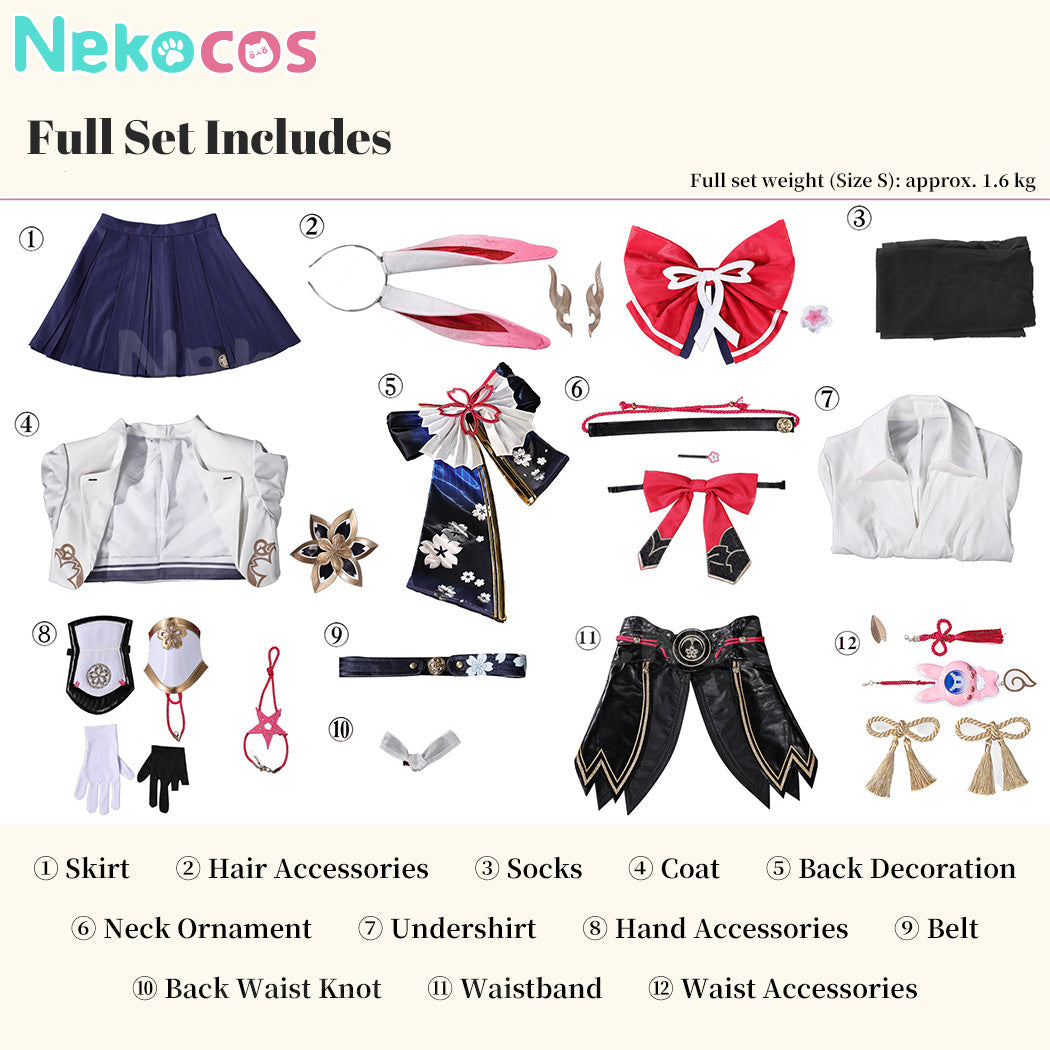 【Nekocos】Game Honkai: Star Rail Cosplay Evanescia Cosplay Costume | Custom-Tailor
