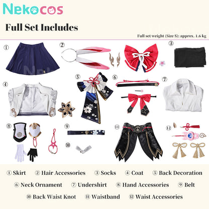 【Nekocos】Game Honkai: Star Rail Cosplay Evanescia Cosplay Costume | Custom-Tailor