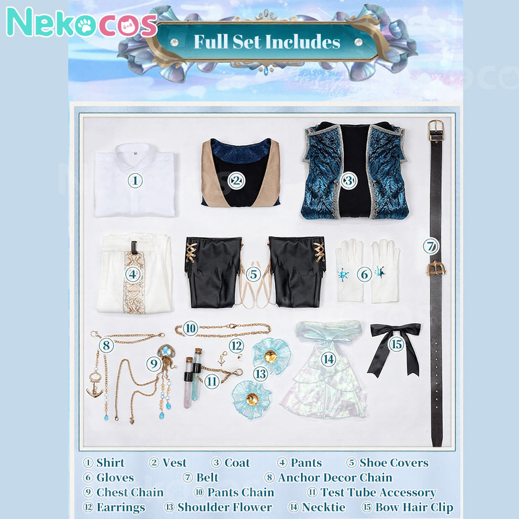 【Nekocos】Game Identity Ⅴ Cosplay Phantom Sail Cosplay Costume Premium Edition | In Stock