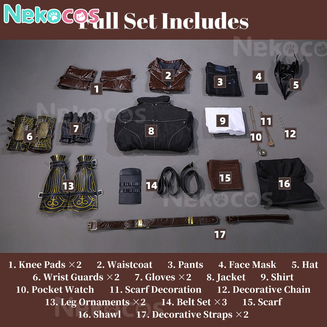 【Nekocos】Game Cosplay Gehrman Cosplay Costume Premium Edition | Custom-Tailor
