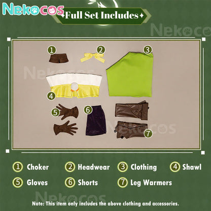 【Nekocos】Game Cosplay Kazuradrop Muryan Cosplay Costume | In Stock