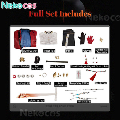 【Nekocos】Game Honkai: Star Rail Cosplay Mortenax Bla Cosplay Costume Premium Edition | Custom-Tailor