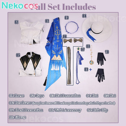 【Nekocos】Game Wuthering Waves Cosplay Phoebe Cosplay Costume | In Stock