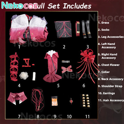 【Nekocos】Game Wuthering Waves Cosplay Phrolova Cosplay Costume | In Stock
