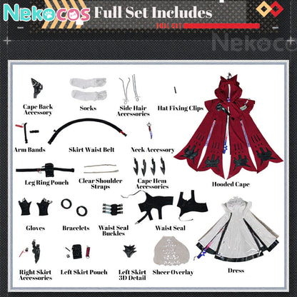 【Nekocos】Game Arknights: Endfield Cosplay Rossi Cosplay Costume Premium Edition | Custom-Tailor