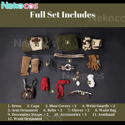 【Nekocos】Game Cosplay Shanalotte Cosplay Costume Premium Edition | Custom-Tailor