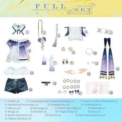 【Nekocos】Game Wuthering Waves Cosplay Sigrika Cosplay Costume Premium Edition | Custom-Tailor