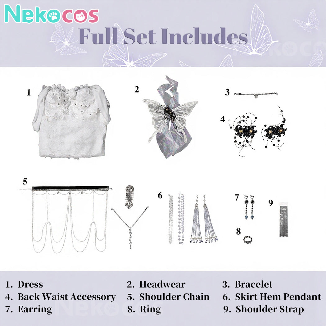 【Nekocos】Game Wuthering Waves Cosplay The Shorekeeper All That Resonates Series Cosplay Costume | Custom-Tailor