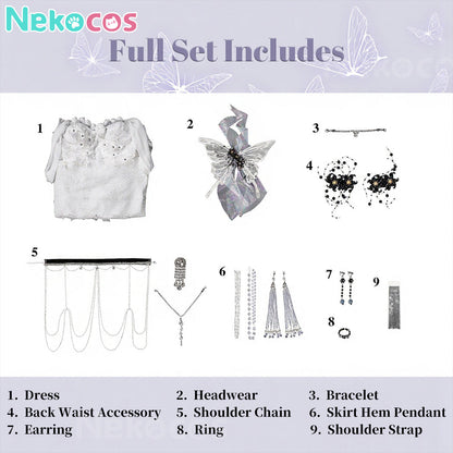 【Nekocos】Game Wuthering Waves Cosplay The Shorekeeper All That Resonates Series Cosplay Costume | Custom-Tailor