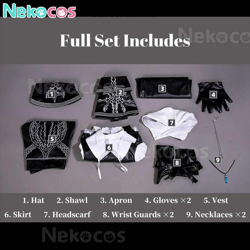 【Nekocos】Game Cosplay Undertaker Cosplay Costume Premium Edition | Custom-Tailor