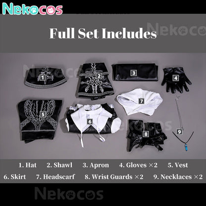 【Nekocos】Game Cosplay Undertaker Cosplay Costume Premium Edition | Custom-Tailor