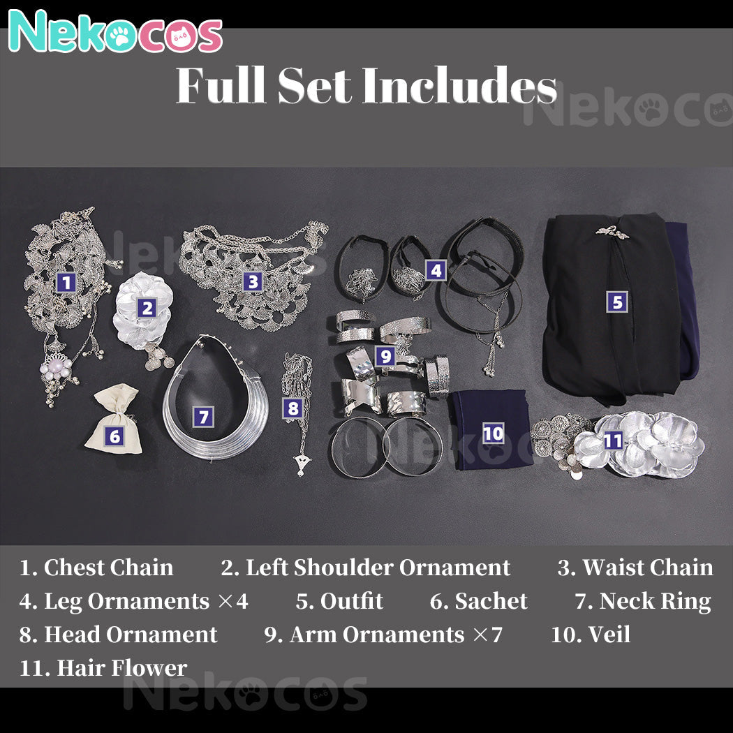 【Nekocos】Game Cosplay Undertaker Costume Premium Edition | Custom-Tailor