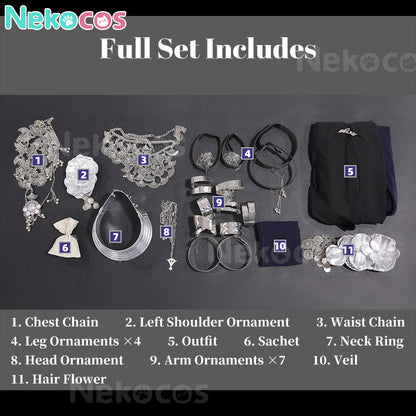 【Nekocos】Game Cosplay Undertaker Costume Premium Edition | Custom-Tailor
